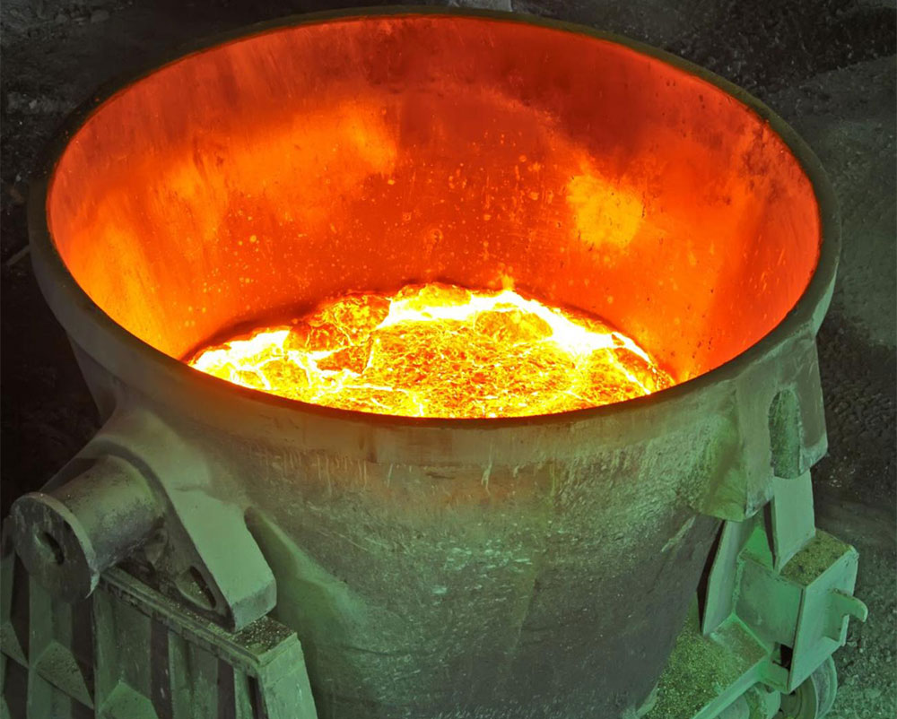 Hot metal desiliconization in Blast Furnace or COREX cast house either in Runner or in Ladle.